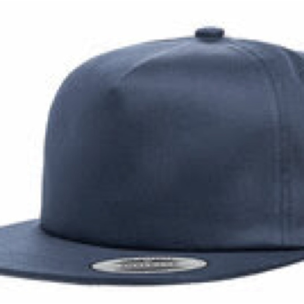 Yupoong Classic Blue Snapback Hat
